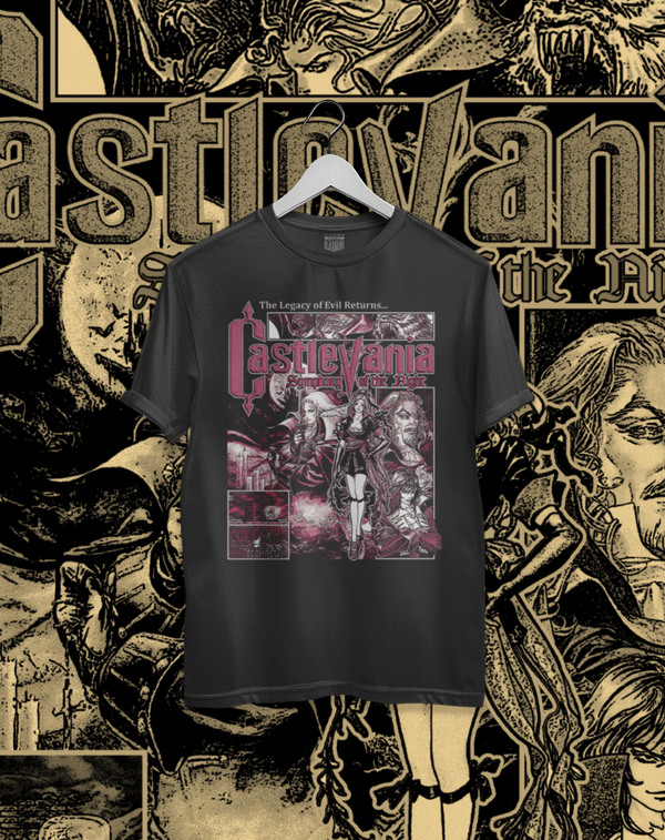 Polera Castlevania - Symphony of the Night (Rosa)
