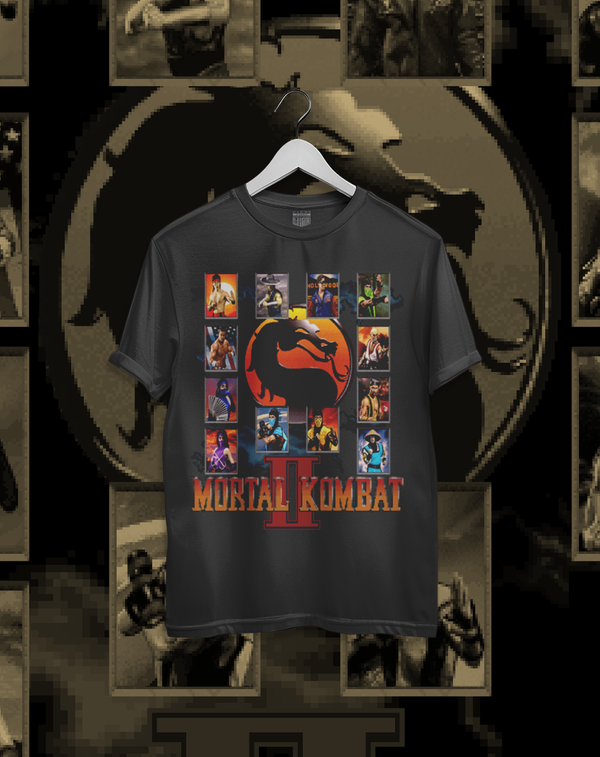 Polera Mortal Kombat II - MKII Choose Your Fighter