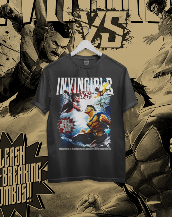 Polera Invincible VS - Comic Fight