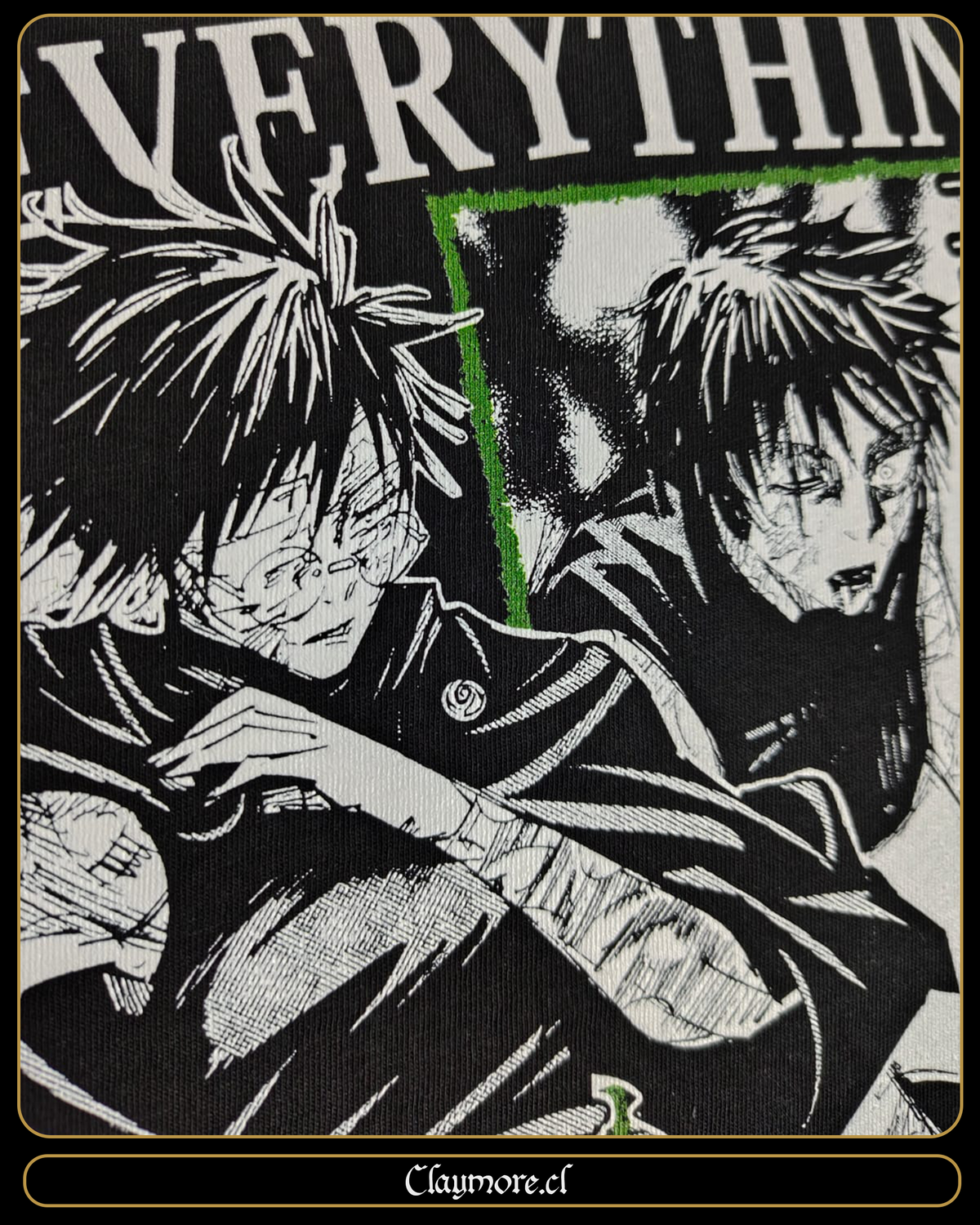 polera de maki zenin en la masacre del clan zenin jjk jujutsu kaisen 1