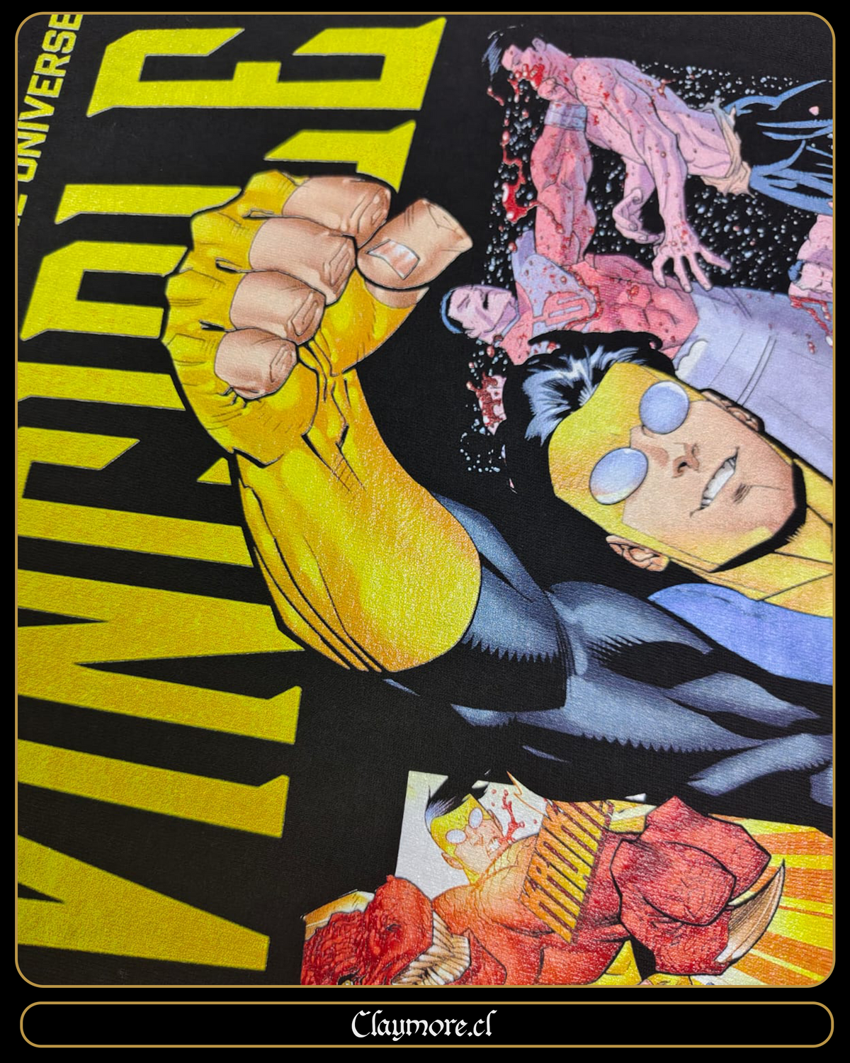 polera de invincible mark grayson version comic 1