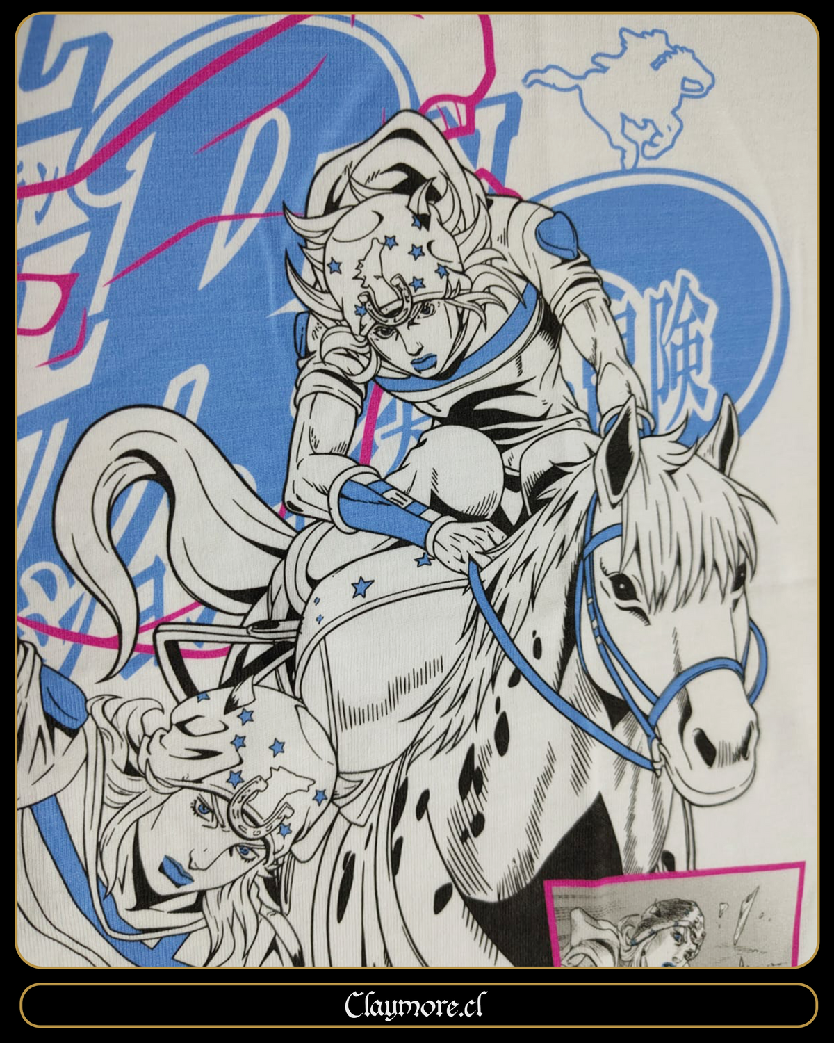 Polera JOJO Steel Ball Run - SBR Johnny Joestar