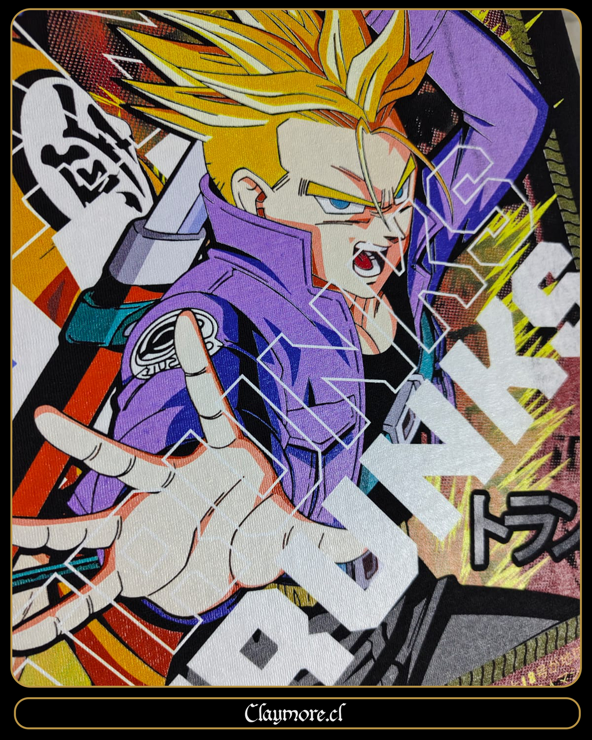 polera de gohan y trunks del futuro de dragon ball z 2