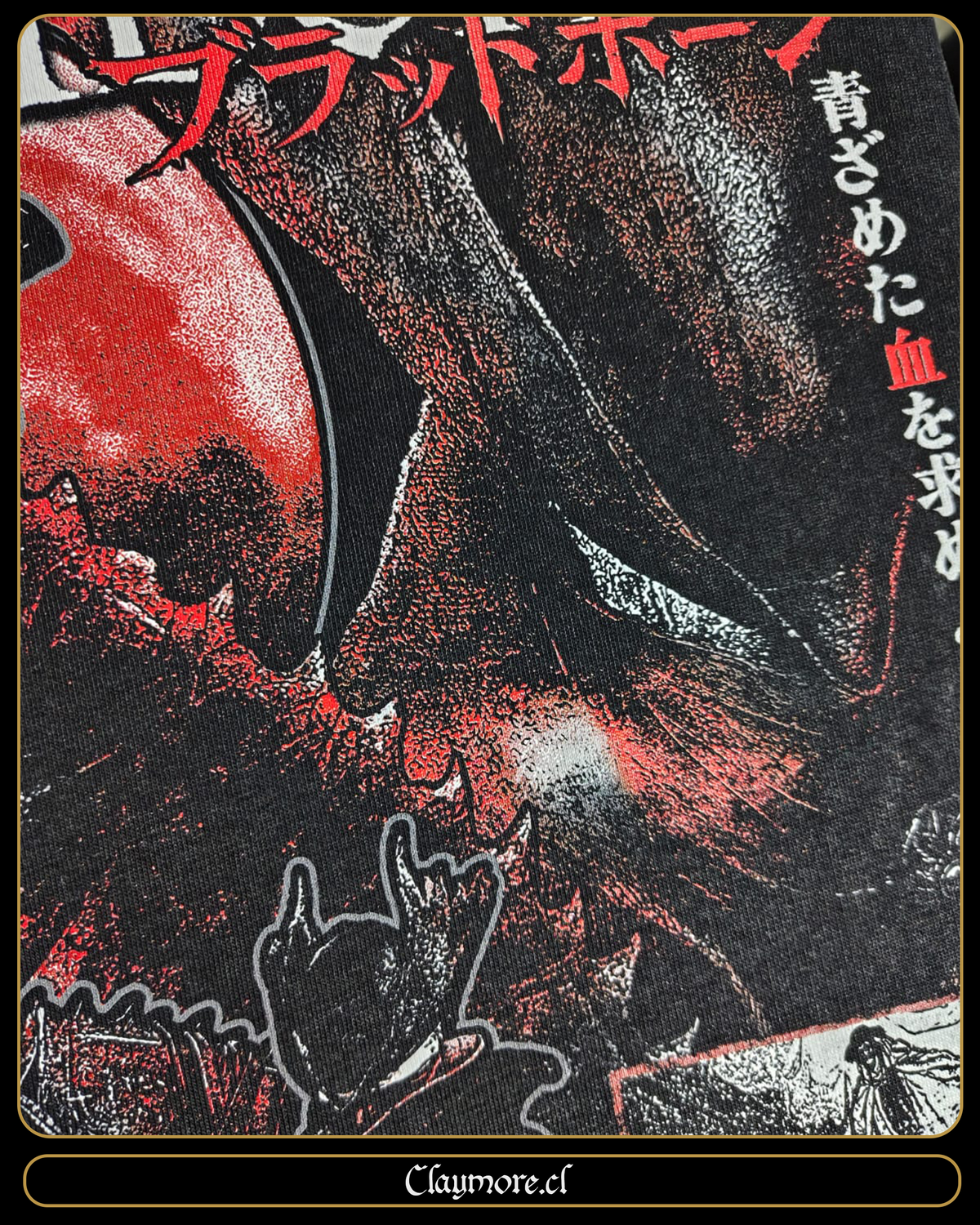 polera bloodborne the hunter 1