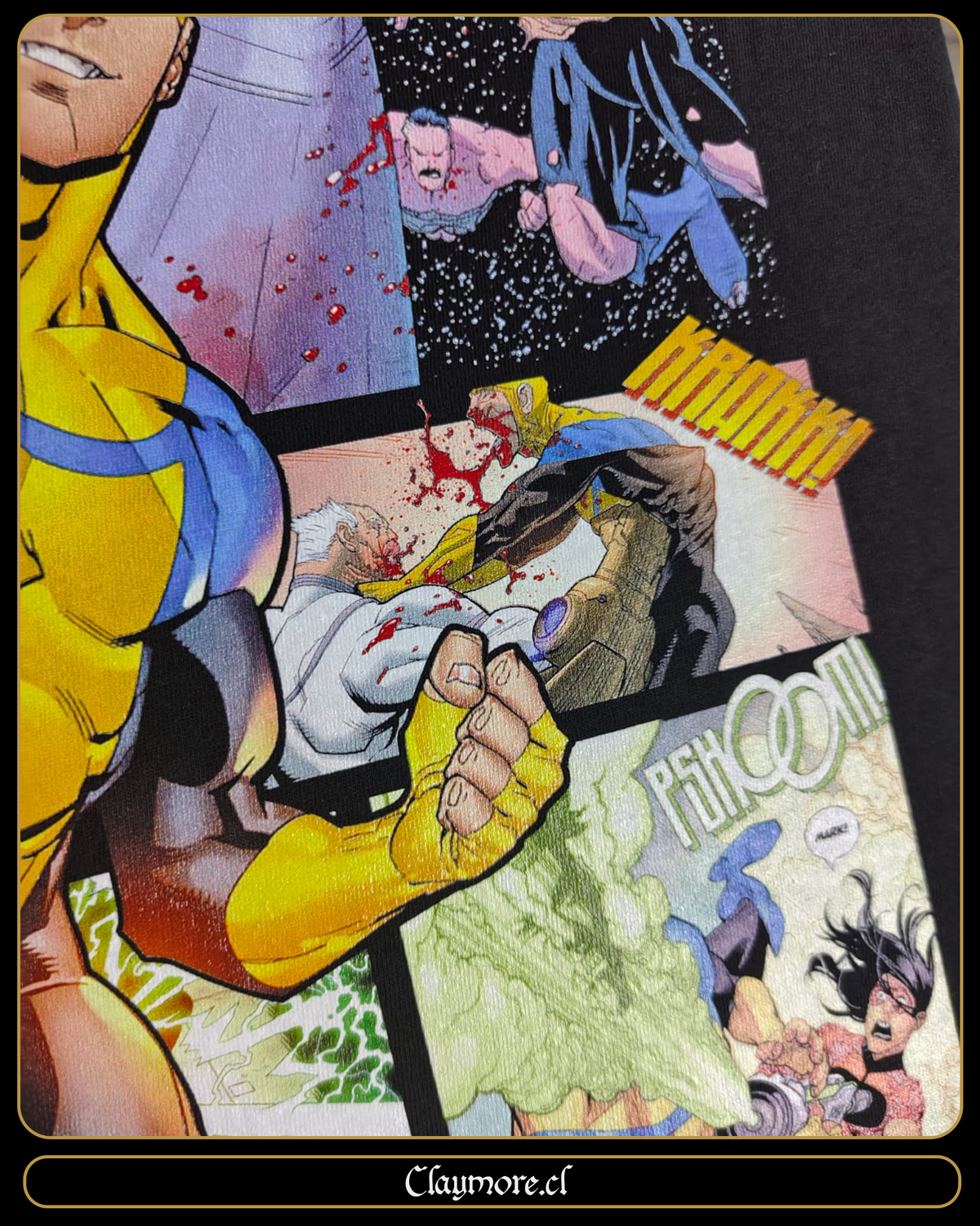 polera de invincible mark grayson version comic 2