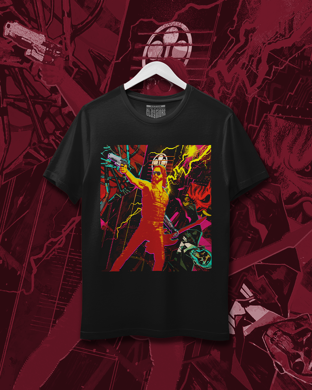 Polera Cyberpunk 2077 - Johnny Silverhand