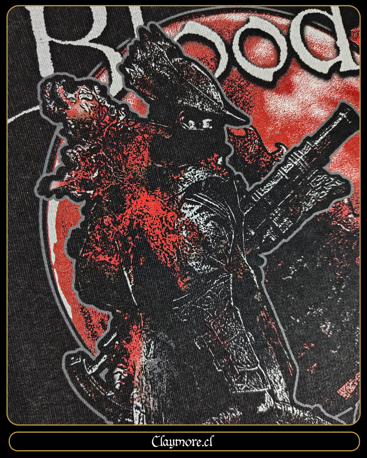 polera bloodborne the hunter 2