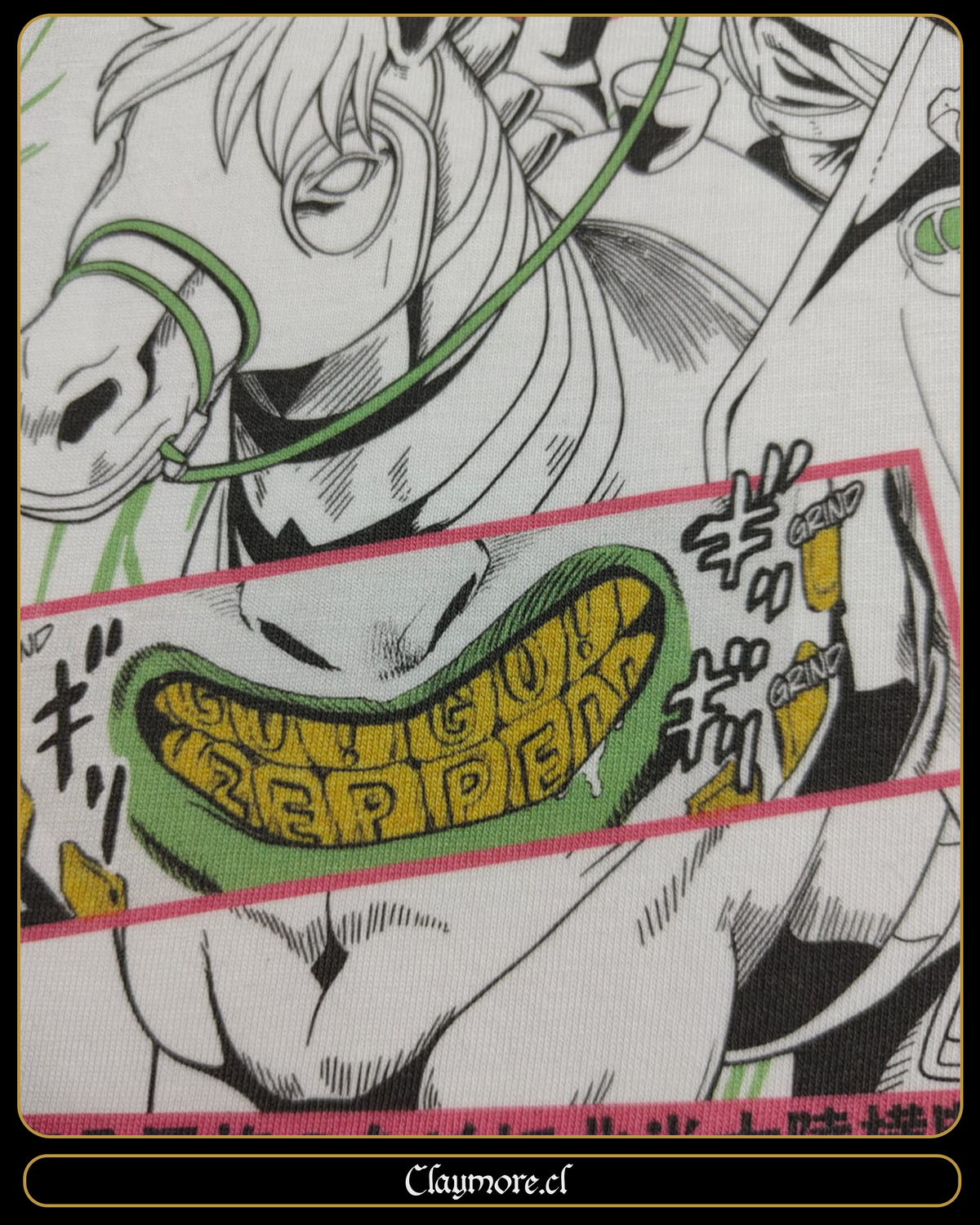 polera de gyro zeppeli en steel ball run anime 3