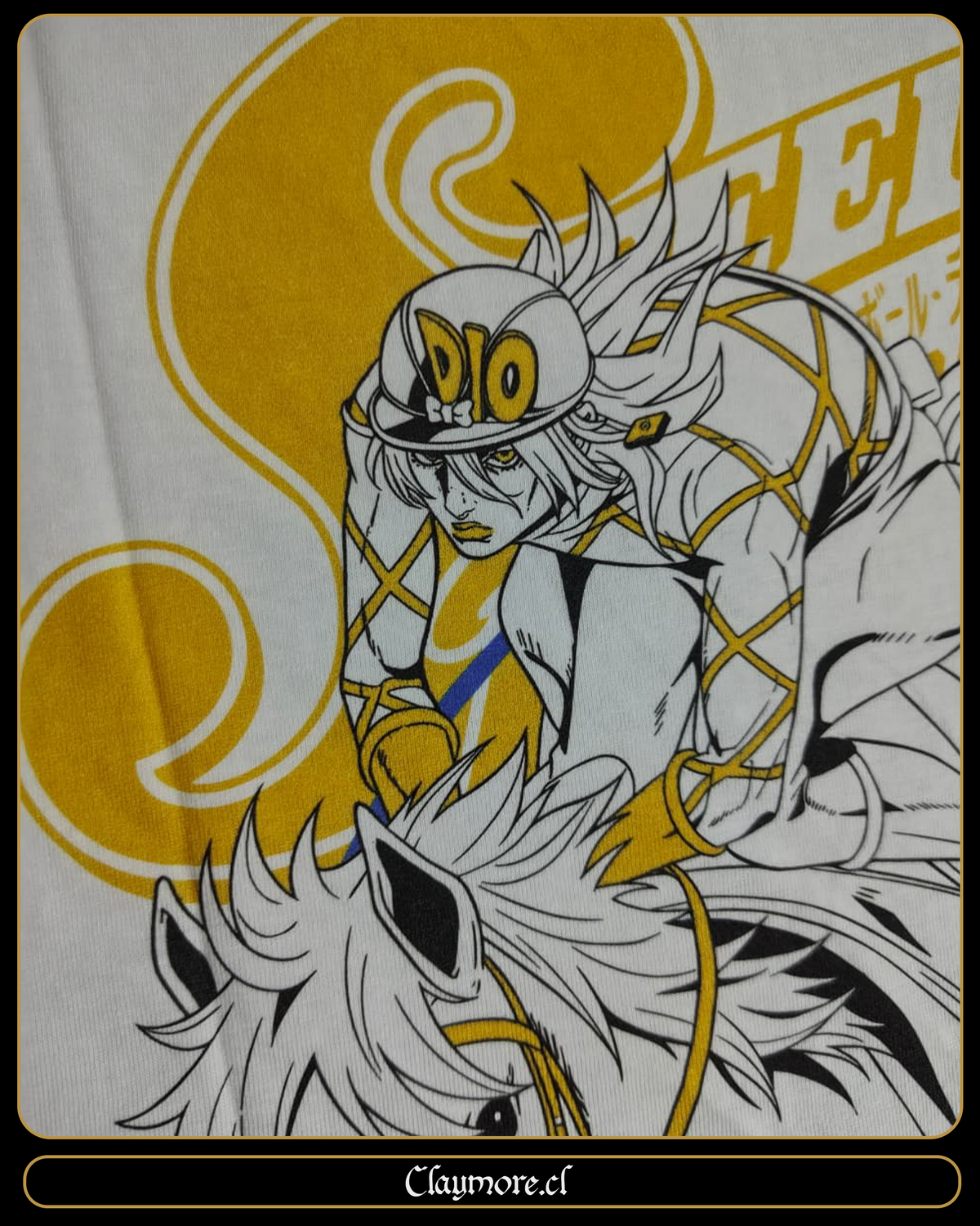 Polera de Diego Brando JoJo Steel Ball Run 3