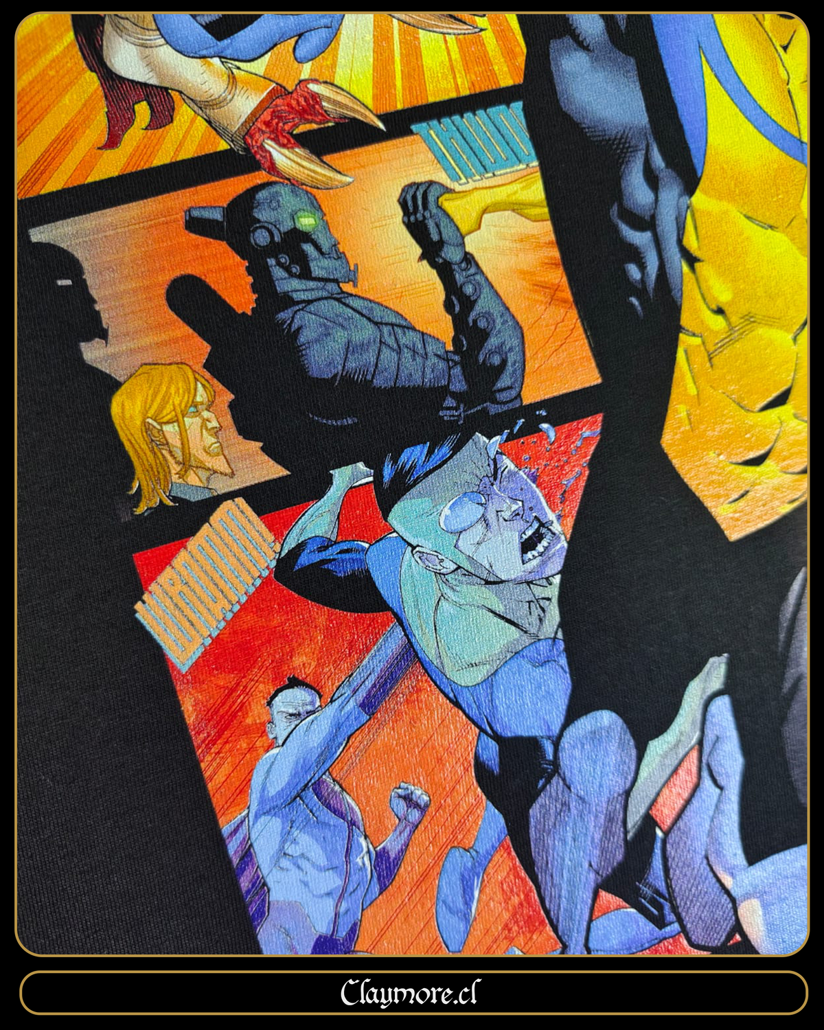polera de invincible mark grayson version comic 3
