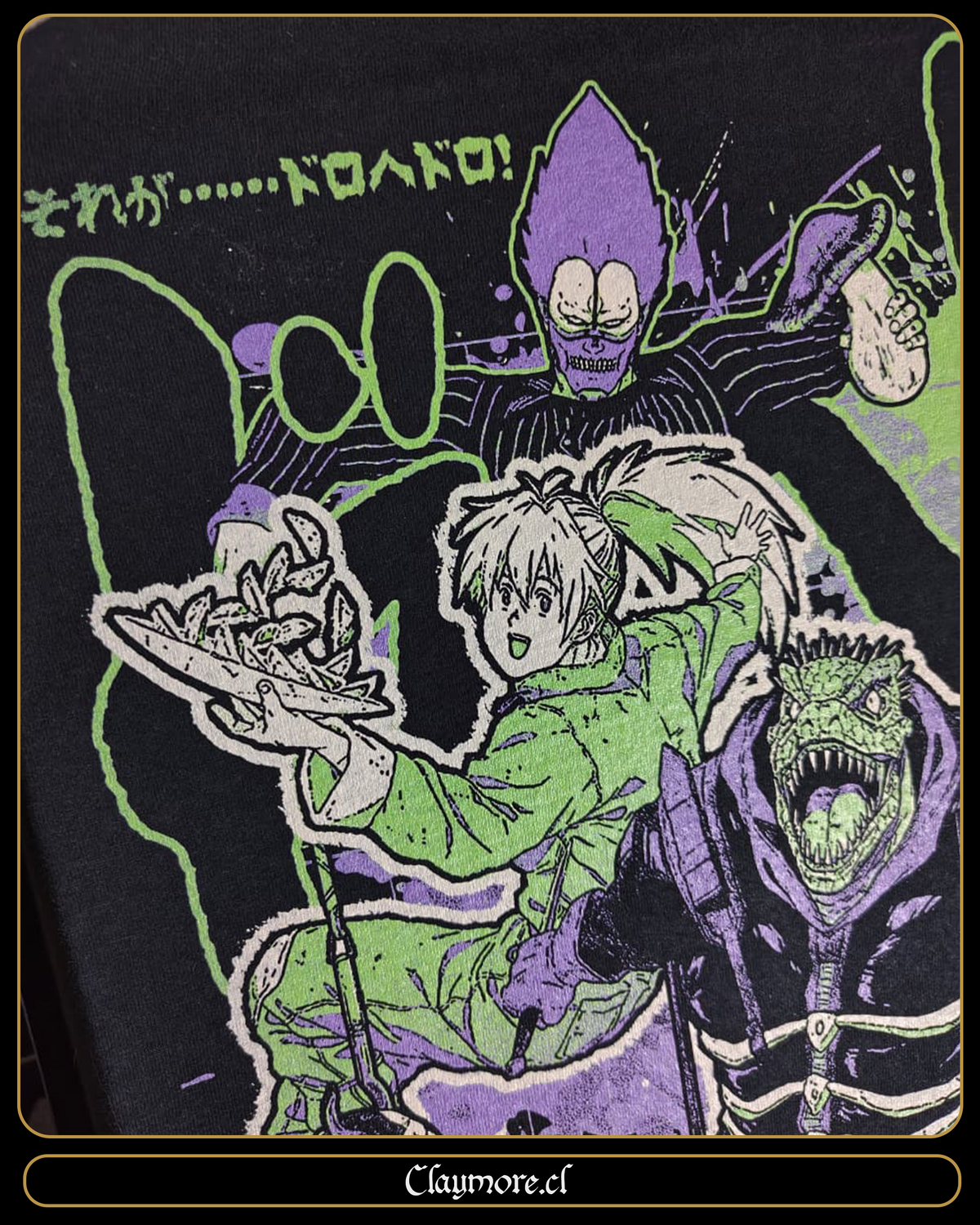 polera de dorohedoro anime temporada 2 3