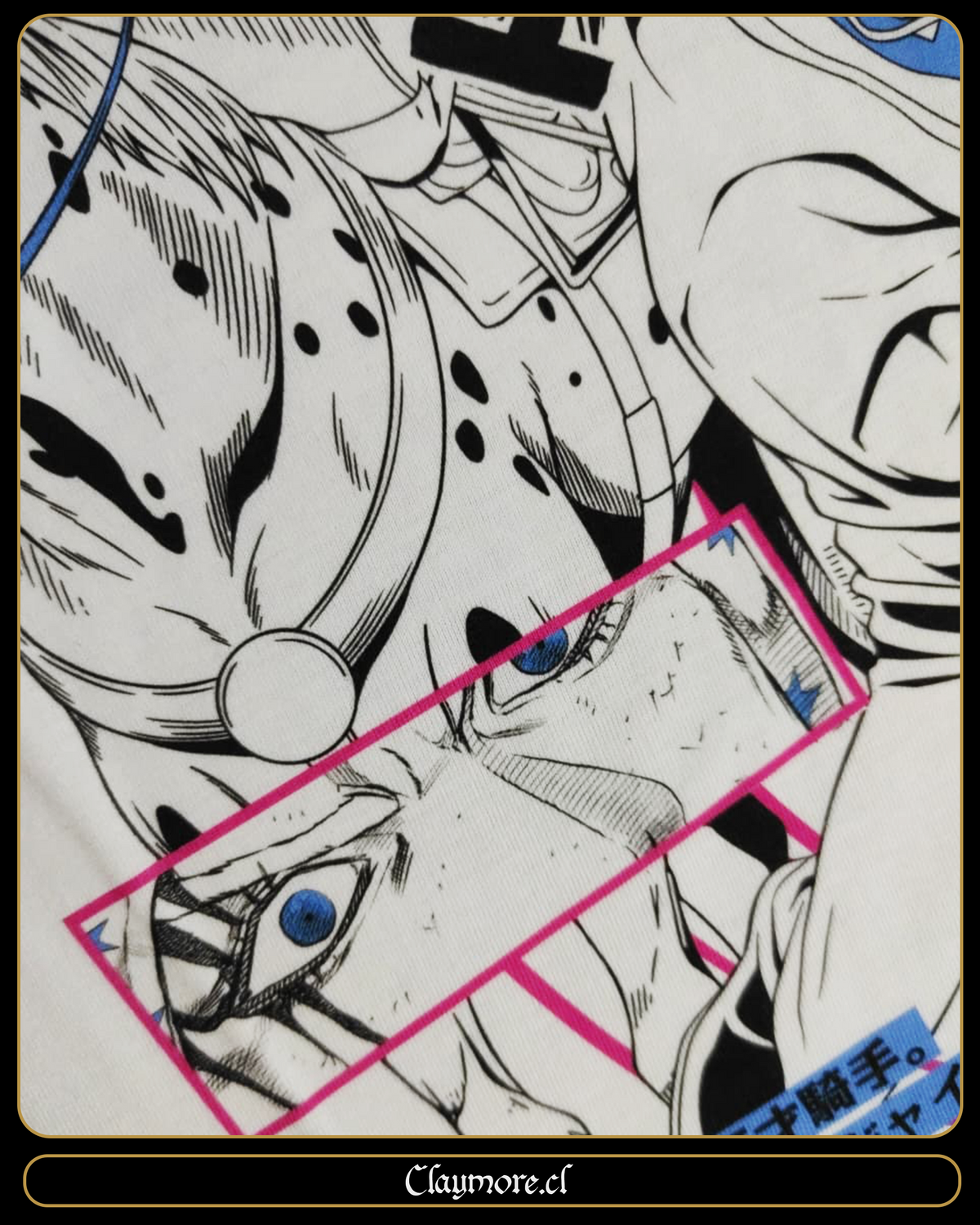 Polera de johnny joestar steel ball run anime 2