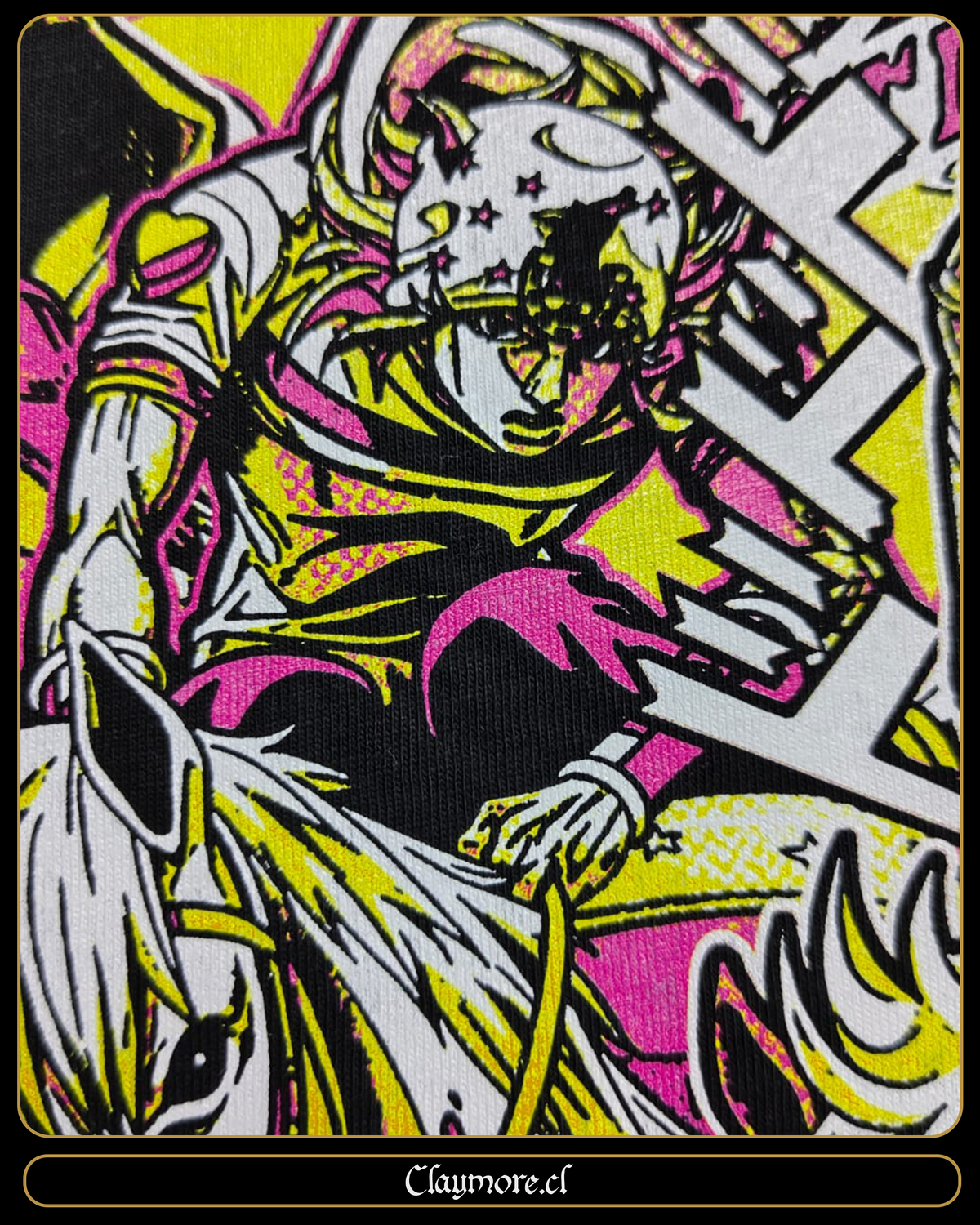 polera de jojo steel ball run johnny joestar y slow dancer