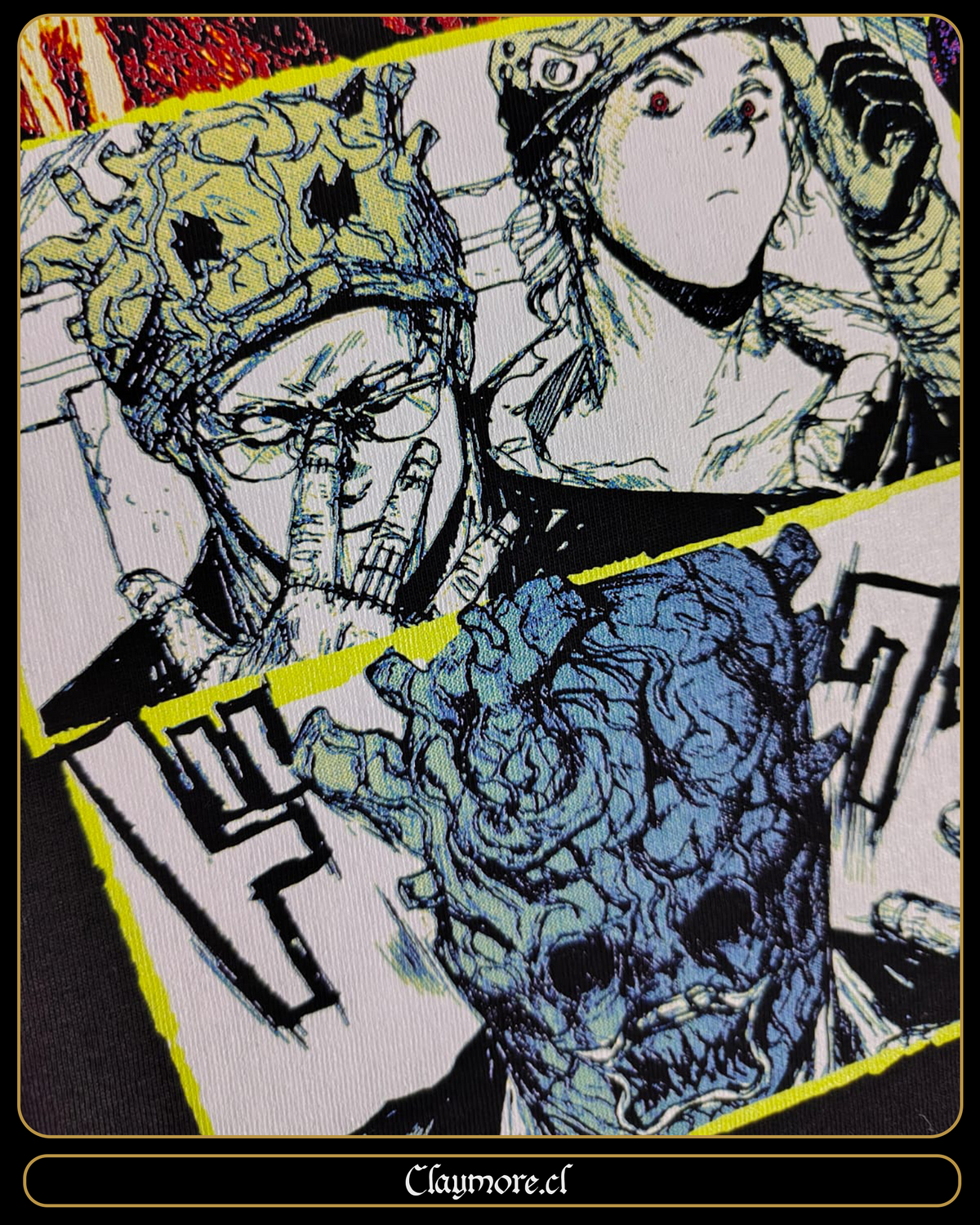 polera de Shin el corazón de dorohedoro 4 noi