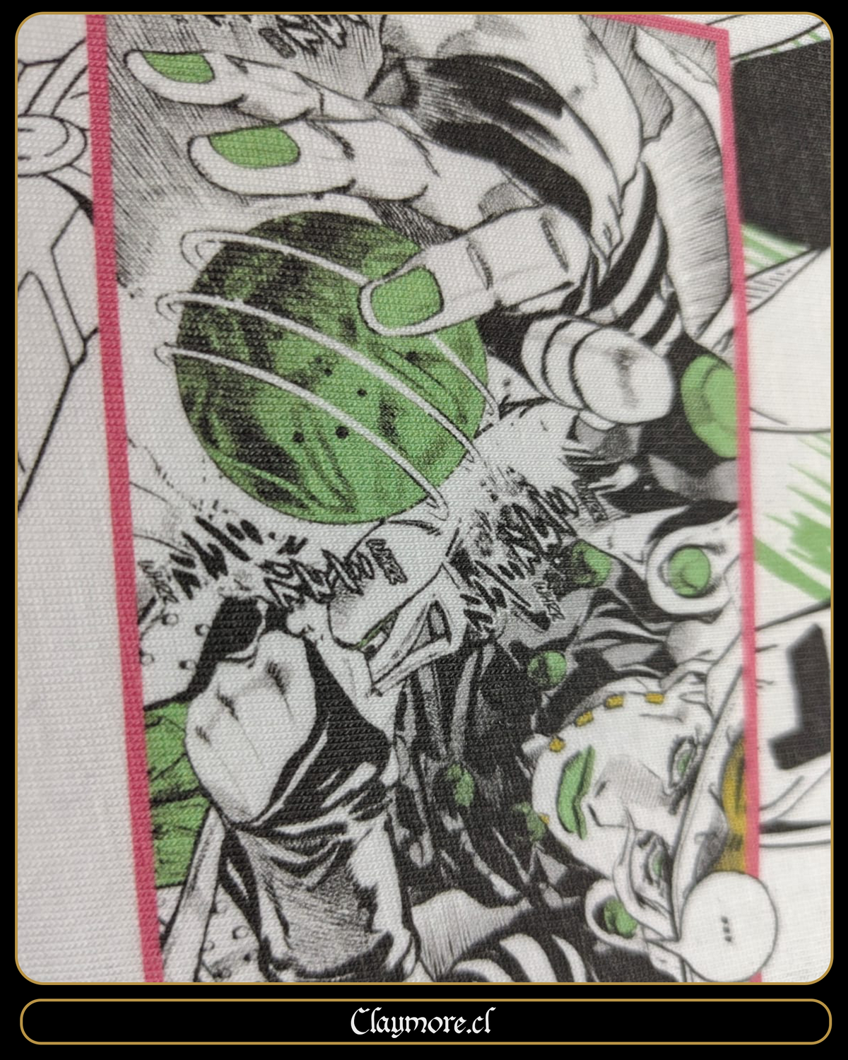 polera de gyro zeppeli en steel ball run anime 4