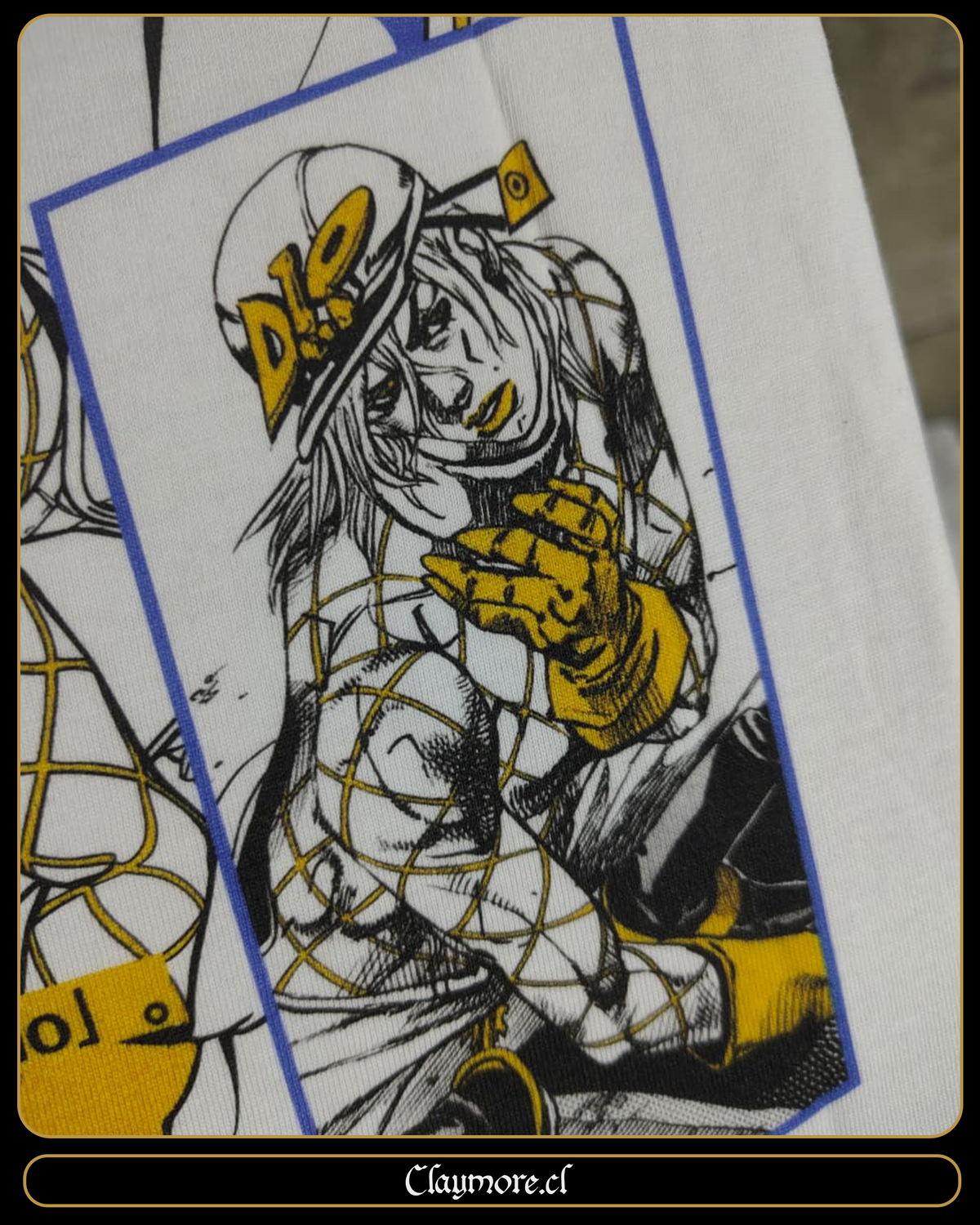 Polera de Diego Brando JoJo Steel Ball Run 4