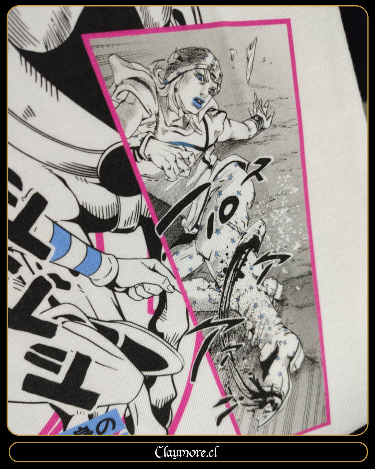 Polera de johnny joestar steel ball run anime 4