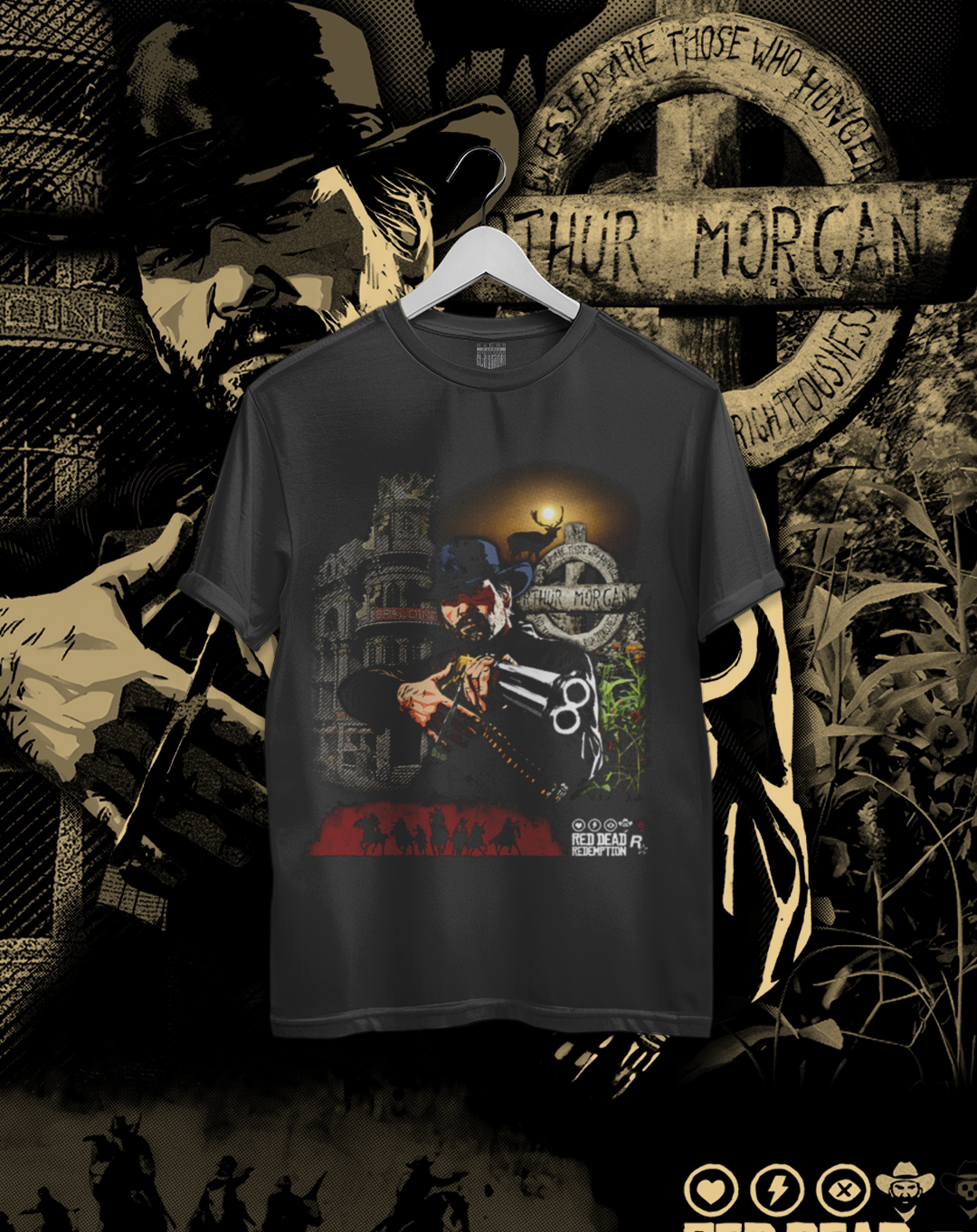 Polera Red Dead Redeption 2 - Arthur Morgan