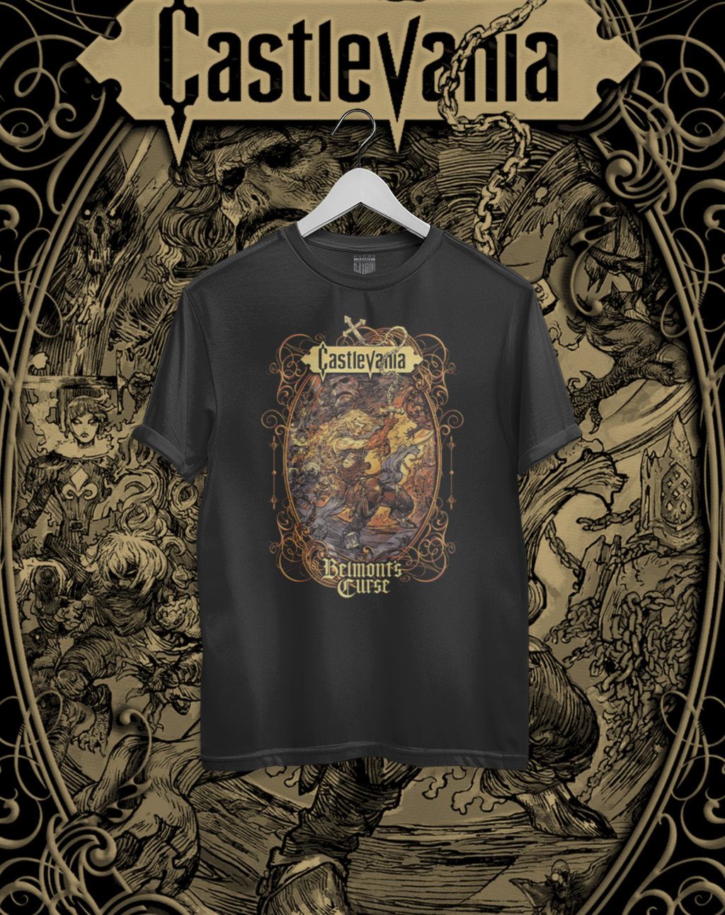 Polera Castlevania - Belmonts Curse