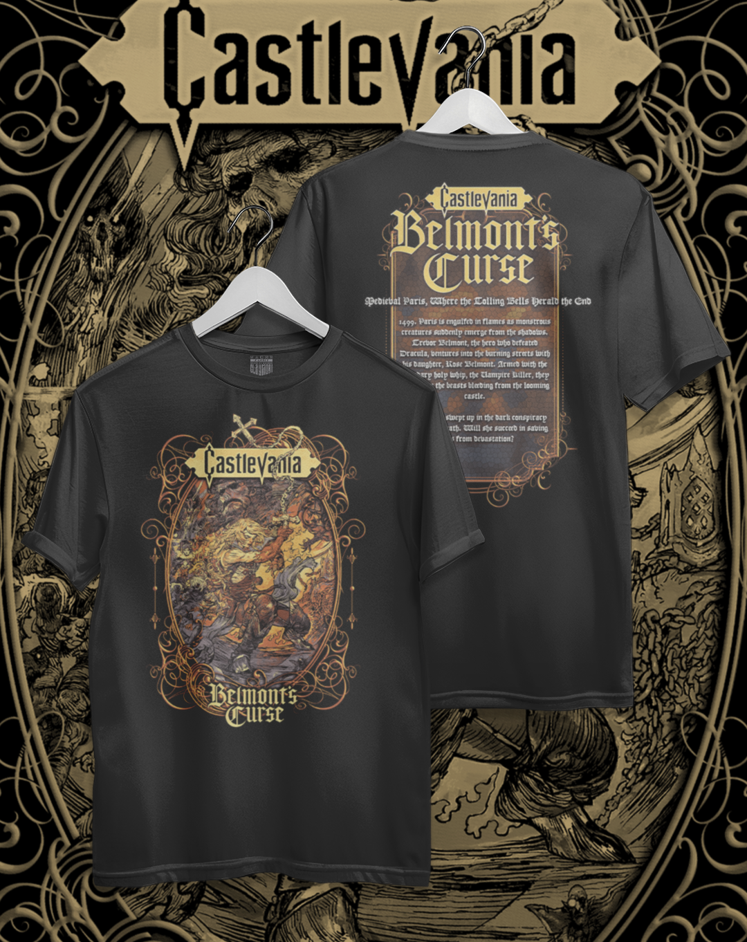 Polera Castlevania - Belmonts Curse