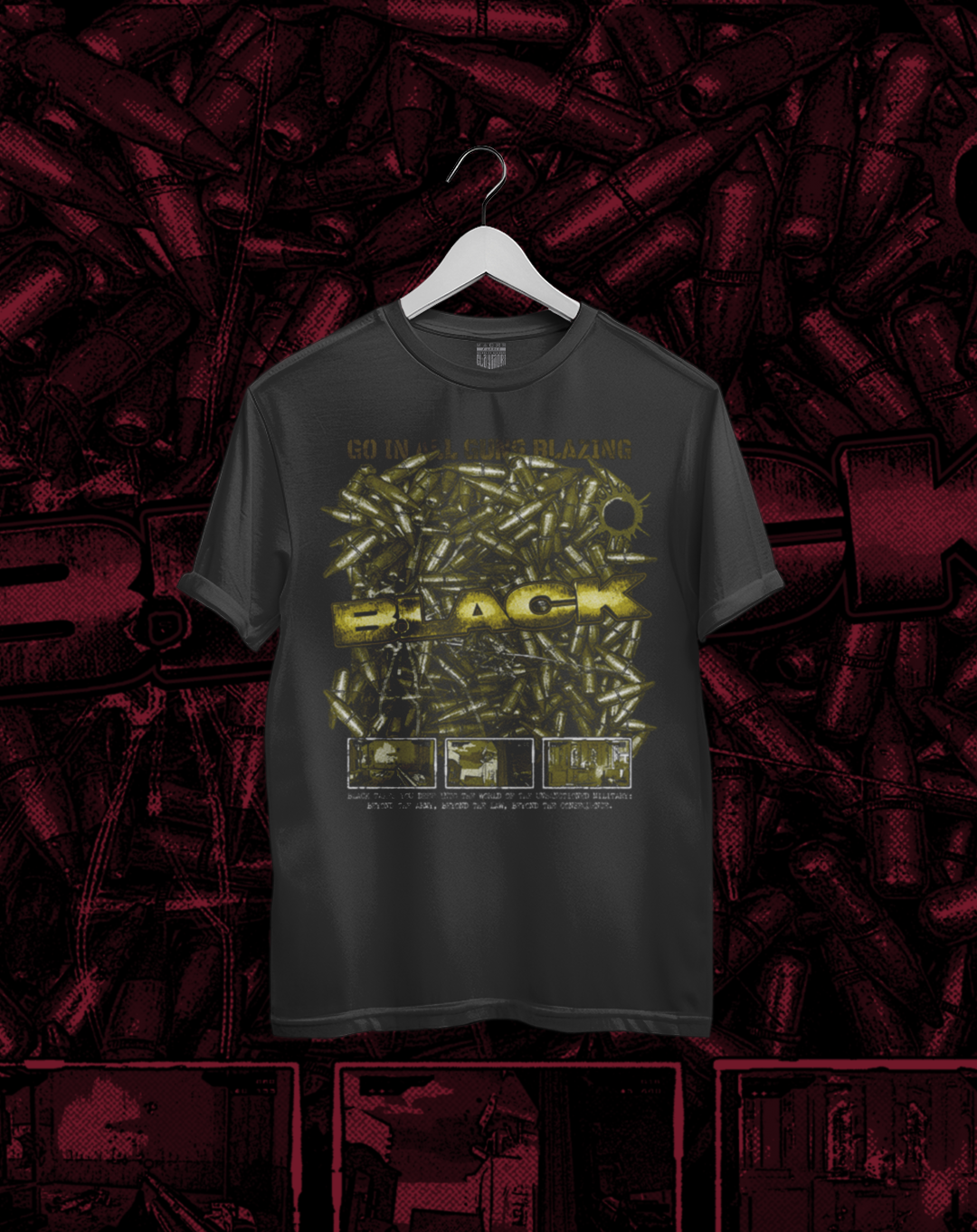 Polera Black - Black PS2