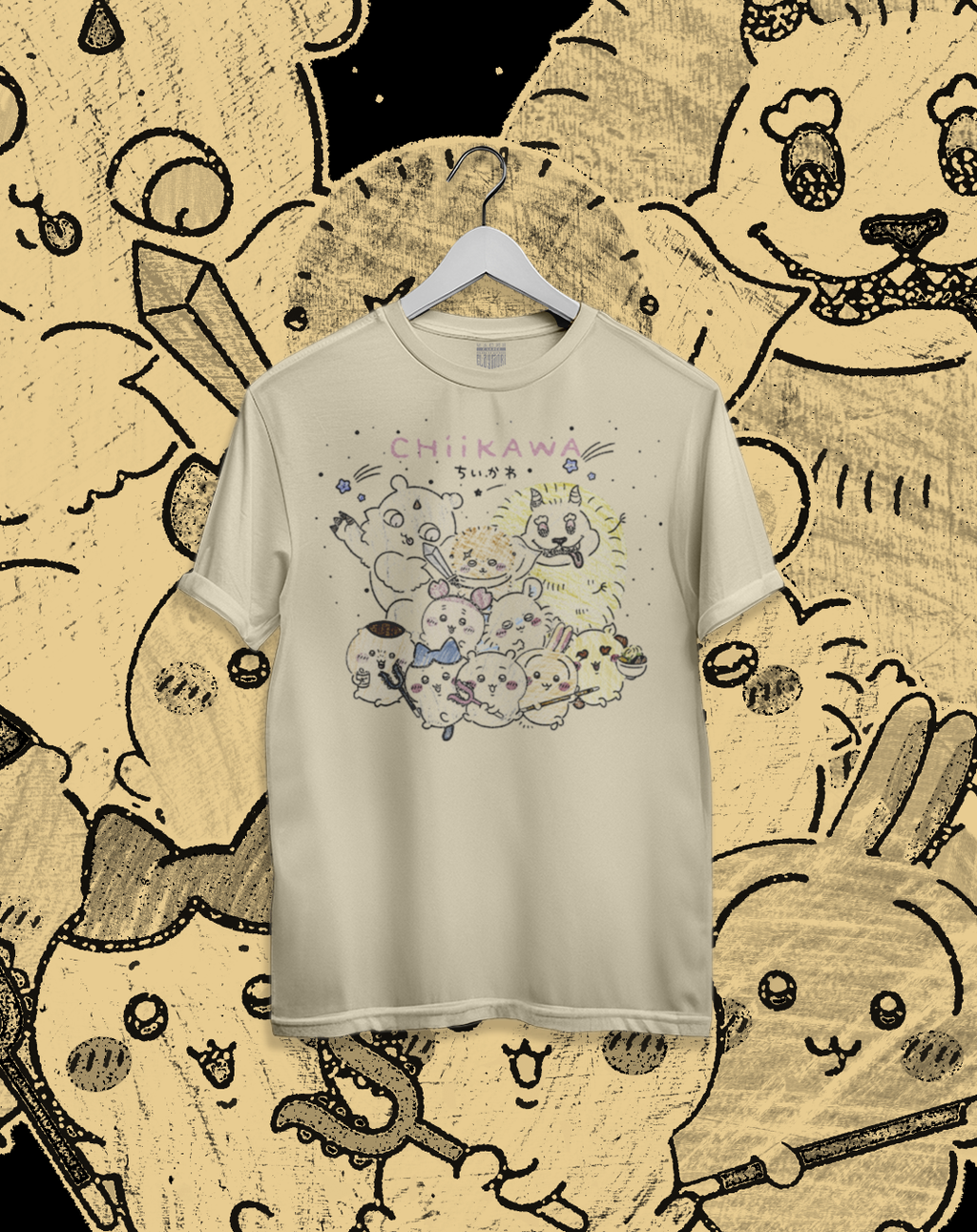 Polera beige Chiikawa - Chiisakute