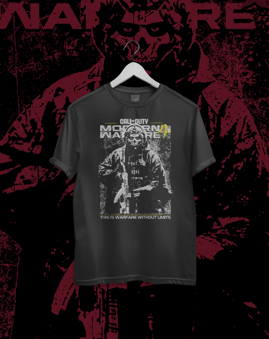 Polera Call of Duty Modern Warfare 4 - Ghost