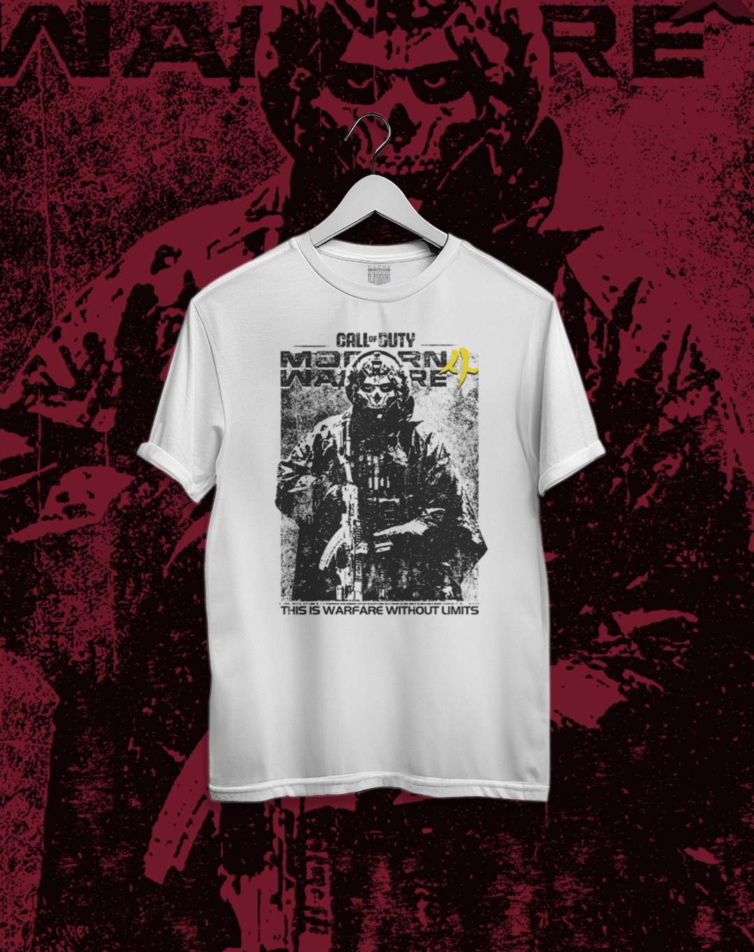 Polera Call of Duty Modern Warfare 4 - Ghost