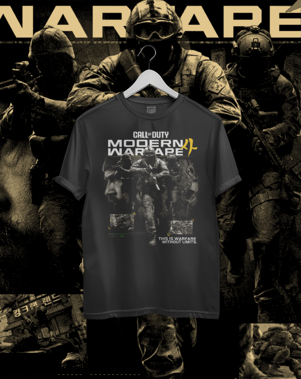 Polera Call of Duty Modern Warfare 4 - COD MW4