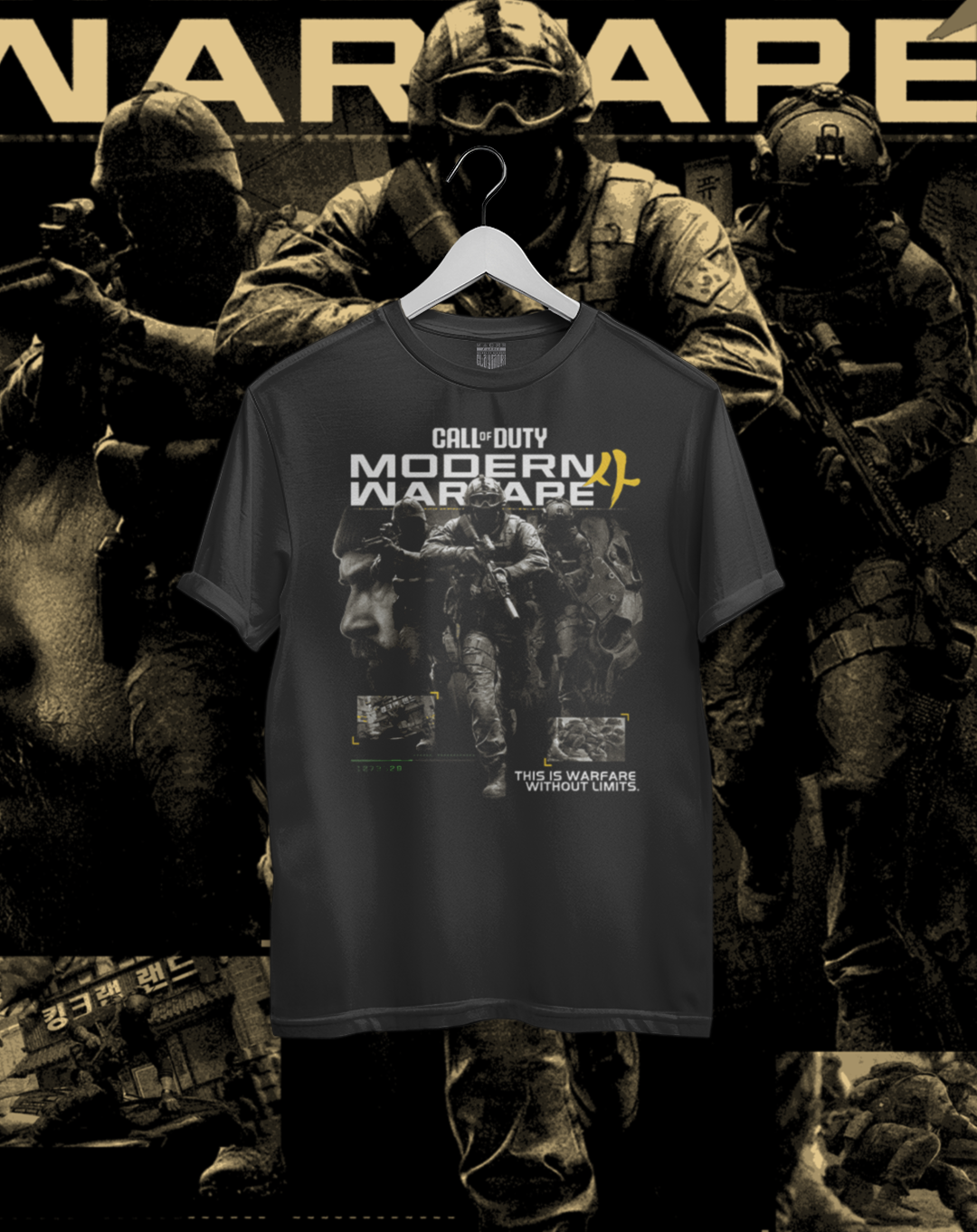 Polera Call of Duty Modern Warfare 4 - COD MW4