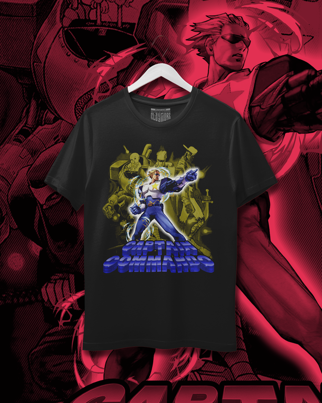 Polera Captain Commando