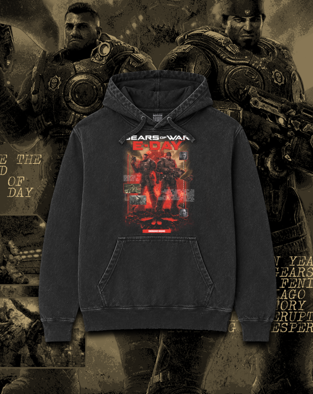 Polerón Gears of War E-Day - Gears of War E Day