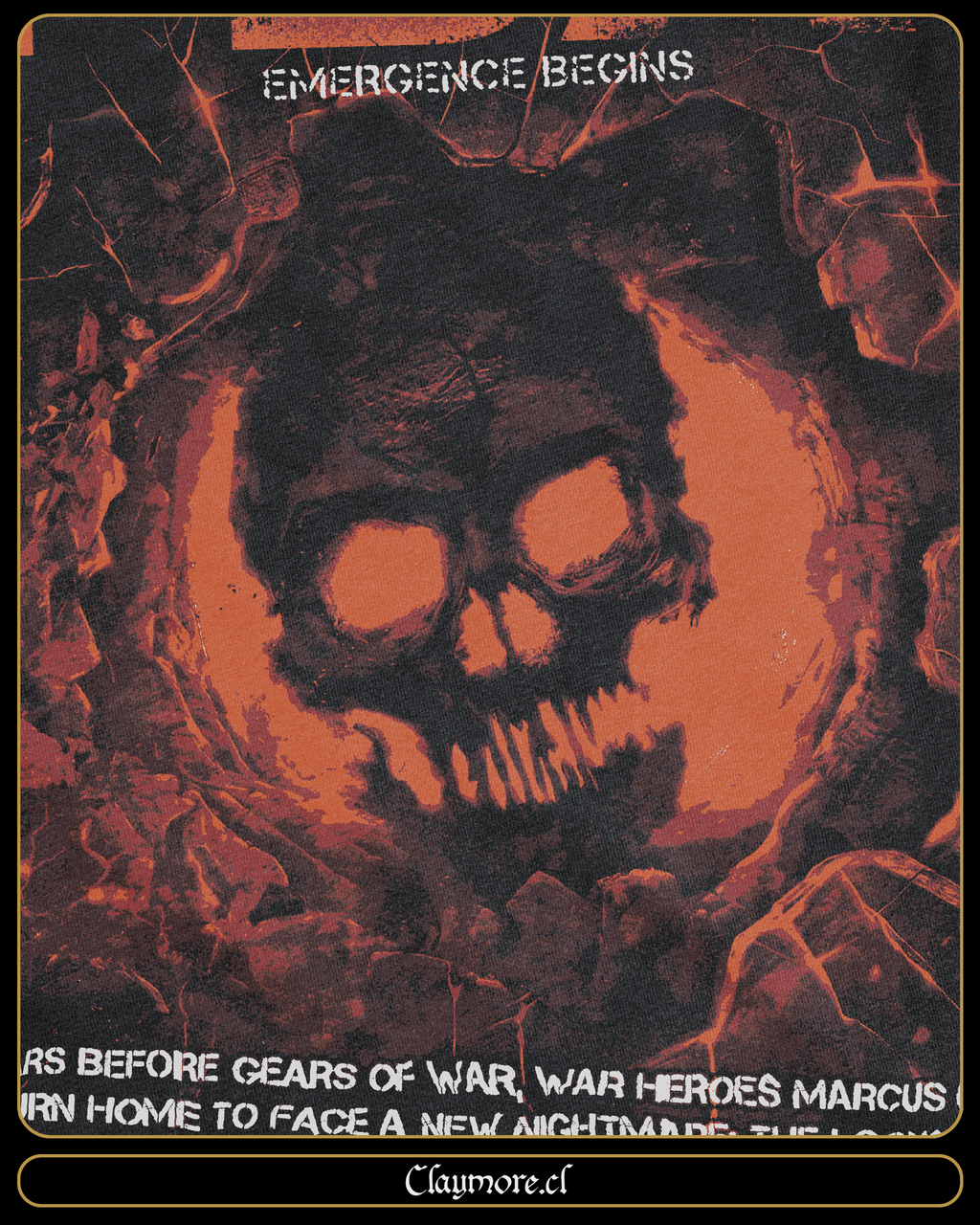 Polera de Gears of War E Day 01