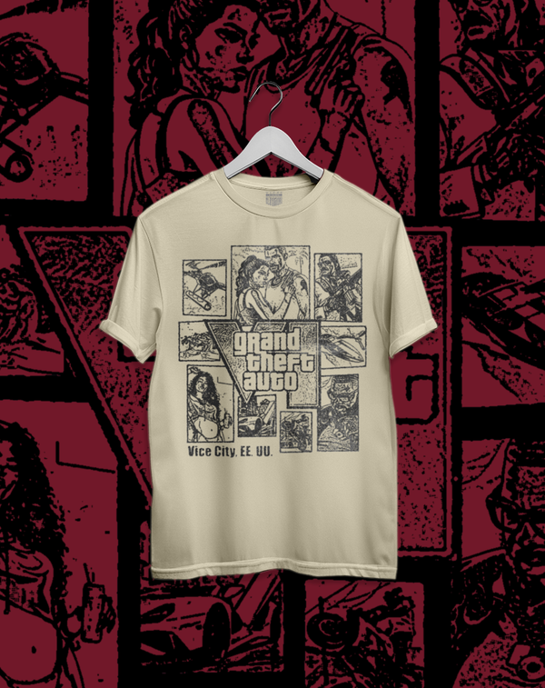 Polera Gran Theft Auto - GTA VI (B)