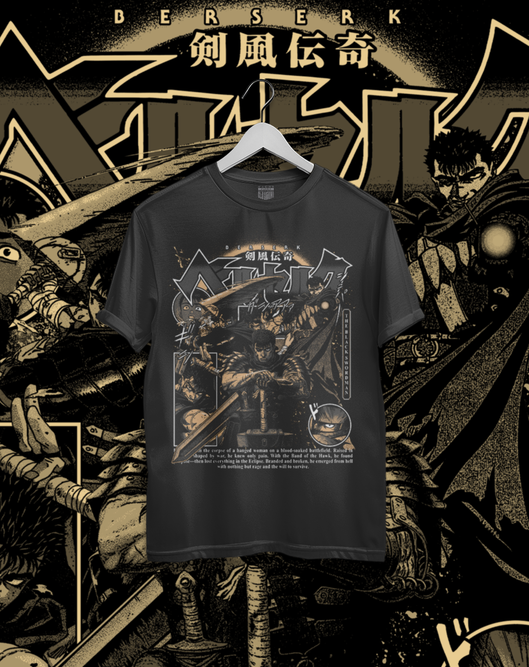Polera Berserk - Guts '97