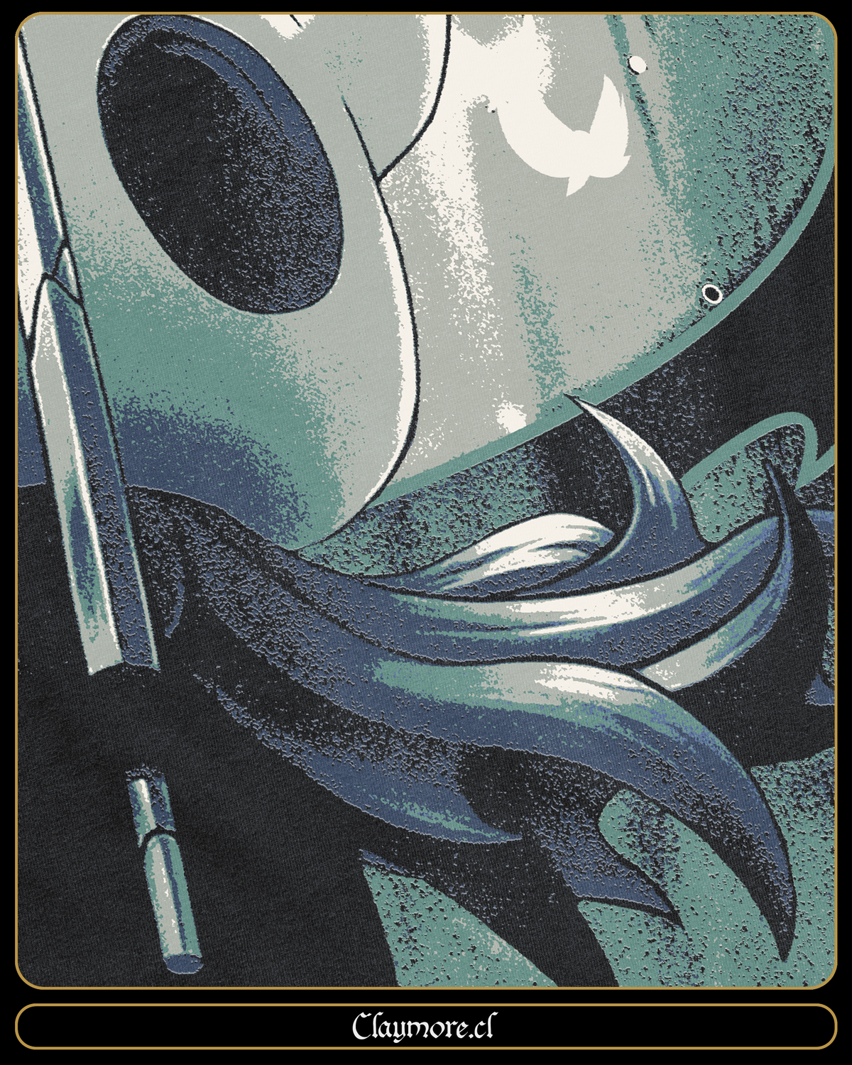 Polera Hollow Knight El Caballero 2