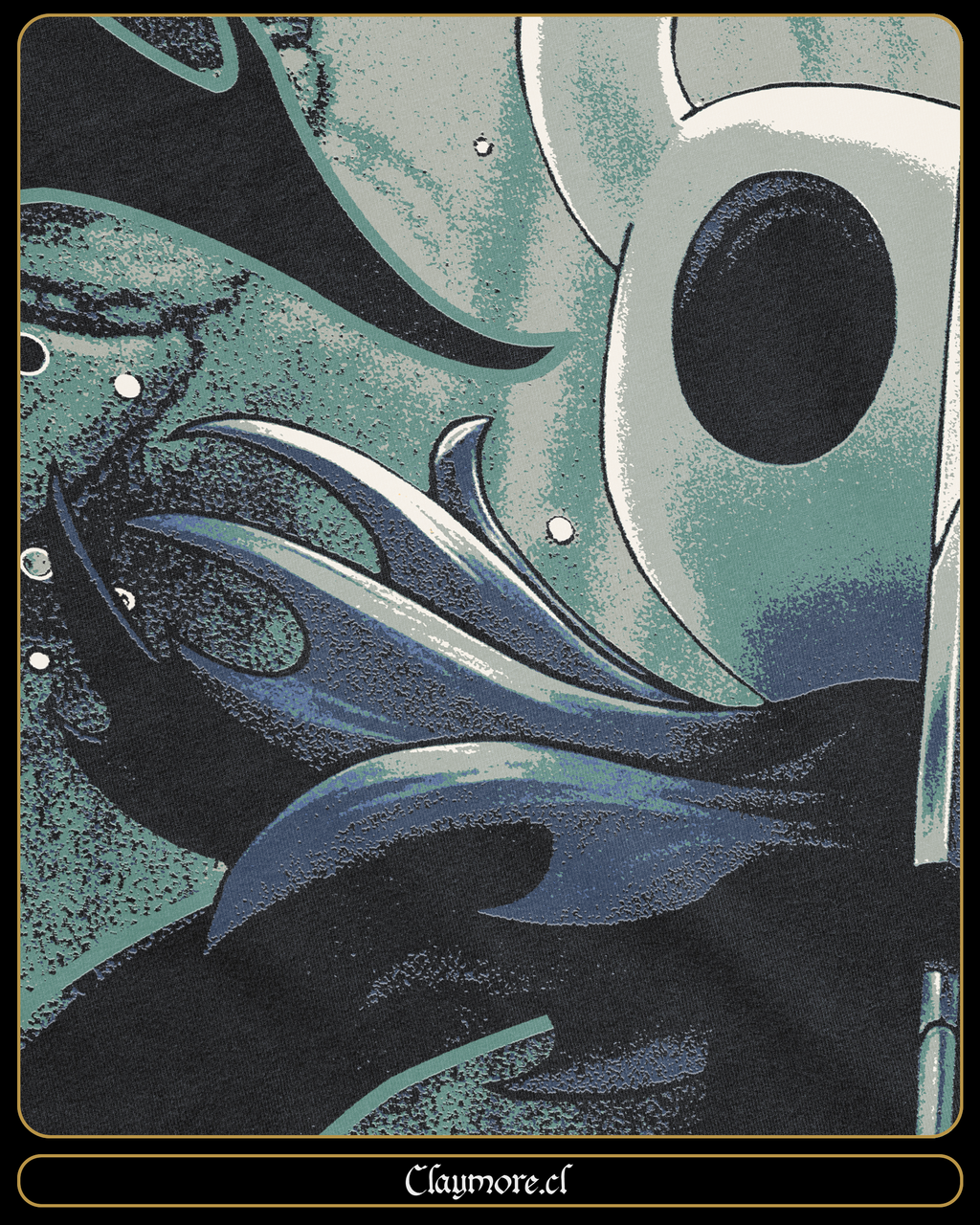 Polera Hollow Knight El Caballero 3