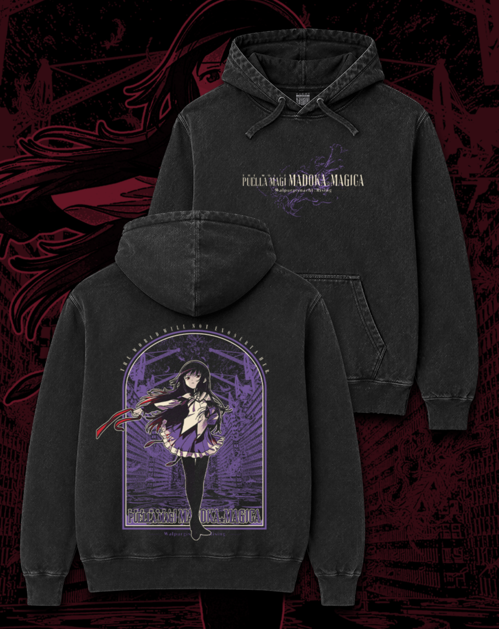 Polerón Puella Magi Madoka Magica - Homura Walpurgisnacht