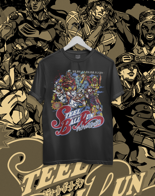 Polera JoJo Steel Ball Run - Steel Ball Run Race