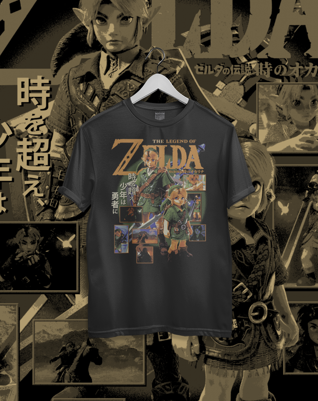 Polera The Legend of Zelda - Link Ocarina NS2