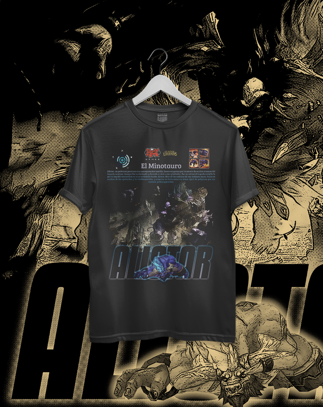 Polera League of Legends - Alistar