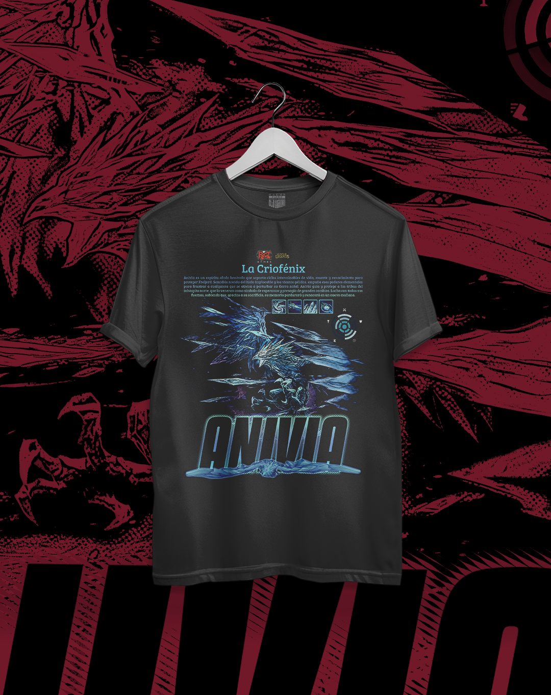 Polera League of Legends - Anivia
