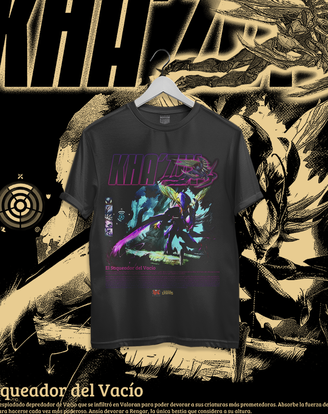 Polera League of Legends - Kha´zix