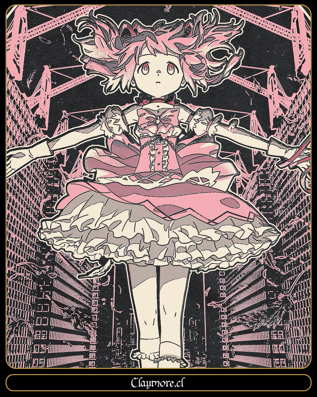 Polera de Madoka Magica Madoka Kaname 1