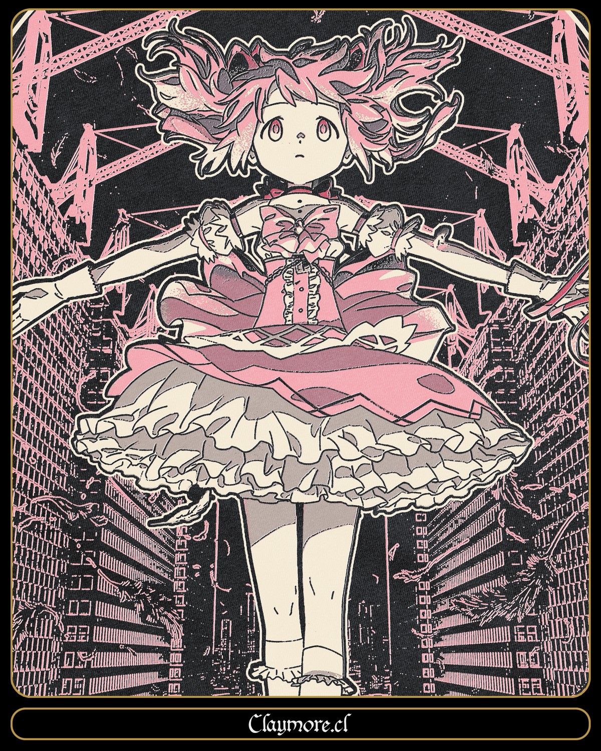 Polera de Madoka Magica Madoka Kaname 1