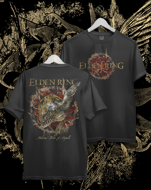 Polera Elden Ring - Malenia Espada de Miquella | Frente y Espalda