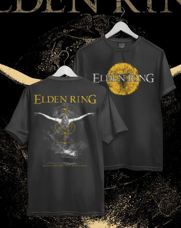 Polera Elden Ring - Queen Marika The Eternal | Frente y Espalda