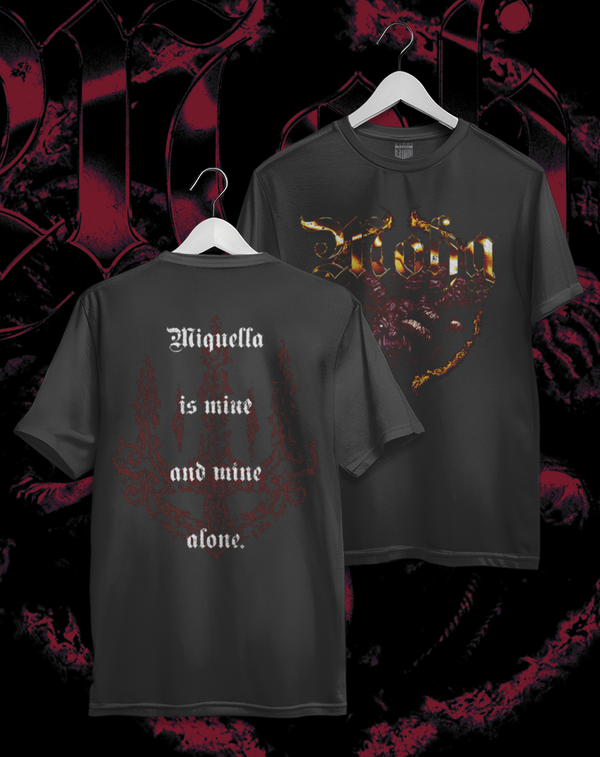 Polera Elden Ring - Mohg Lord of Blood | Frente y Espalda