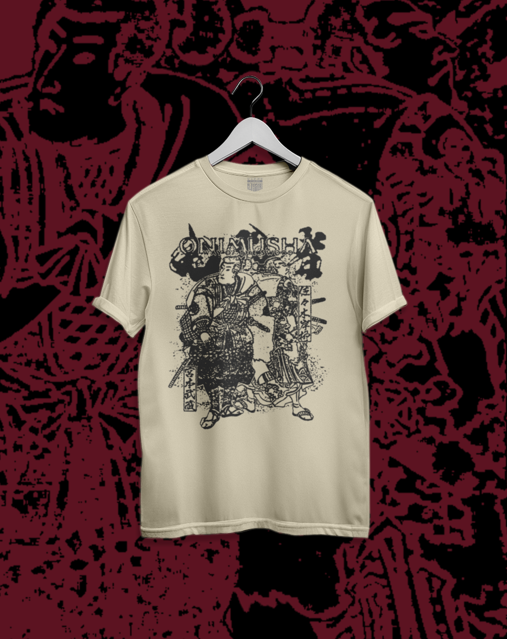 Polera Onimusha Way of the Sword - Musashi & Ganryu Samurais