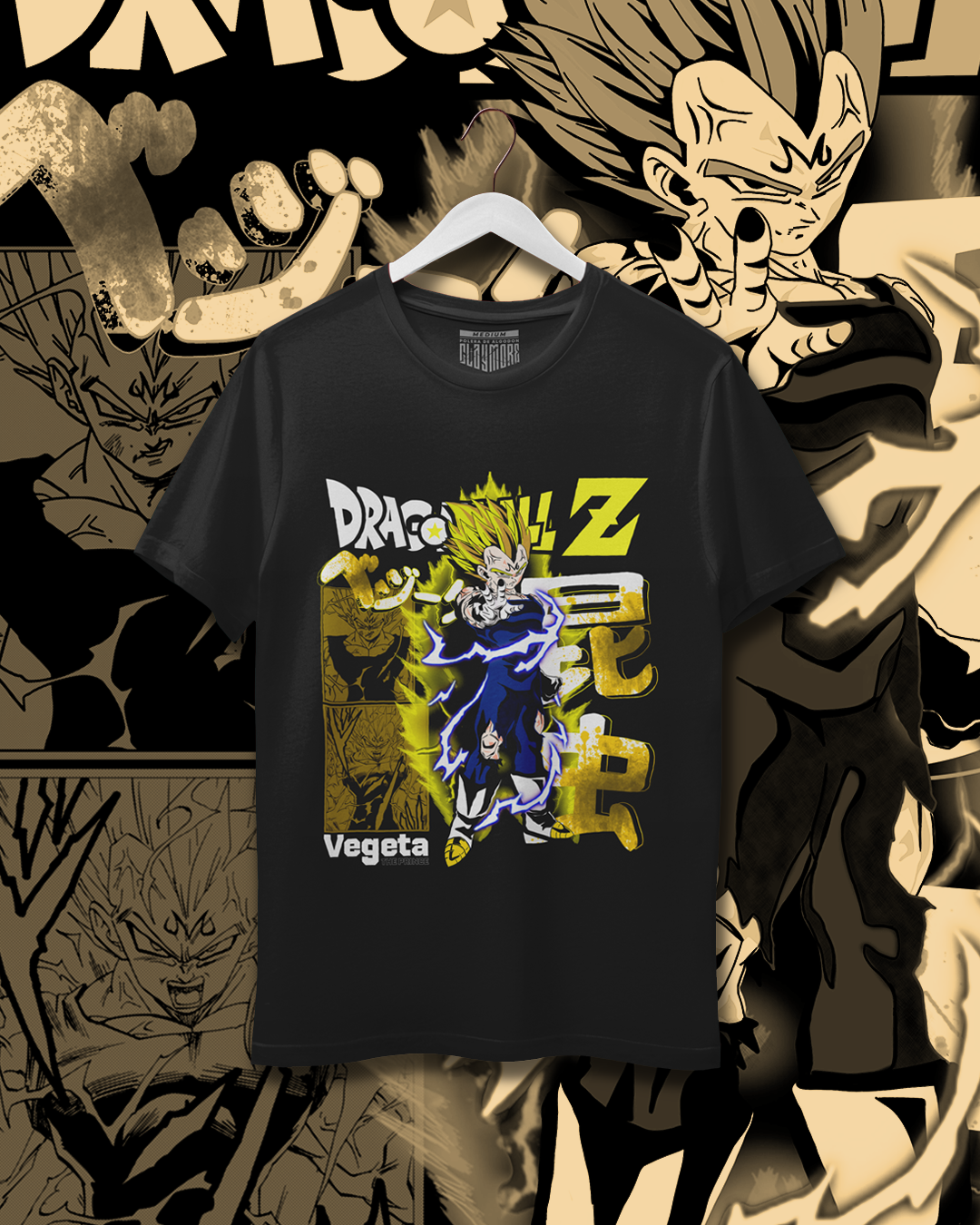 Polera Dragon Ball Z - Majin Vegeta